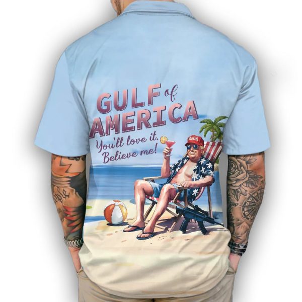 Donald Trump Chilly Gulf of America Ocean Hawaii Shirt