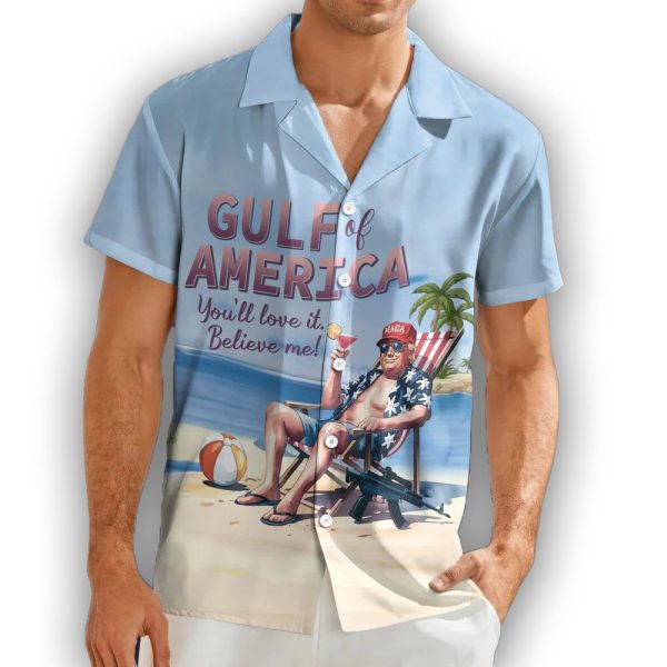 Donald Trump Chilly Gulf of America Ocean Hawaii Shirt