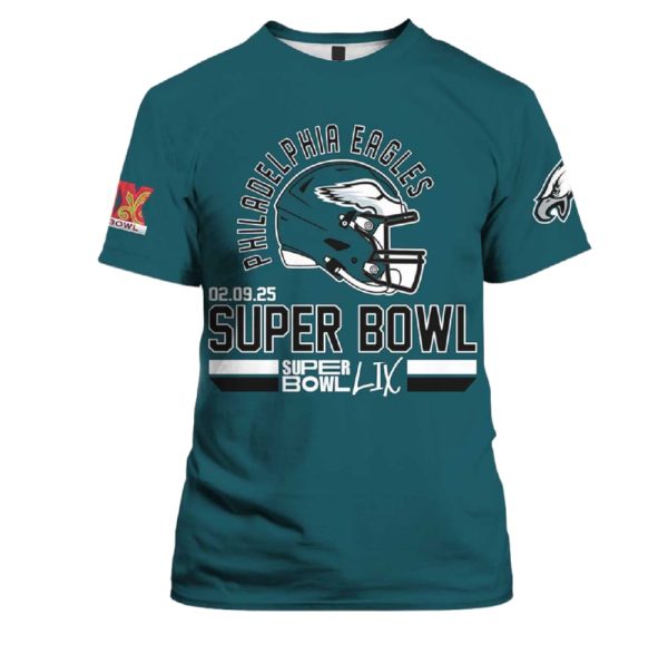 Eagles 02 09 25 Super Bowl LIX Let’s Hunt Shirt