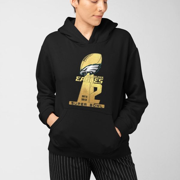 Eagles 2 Super Bowl Shirt