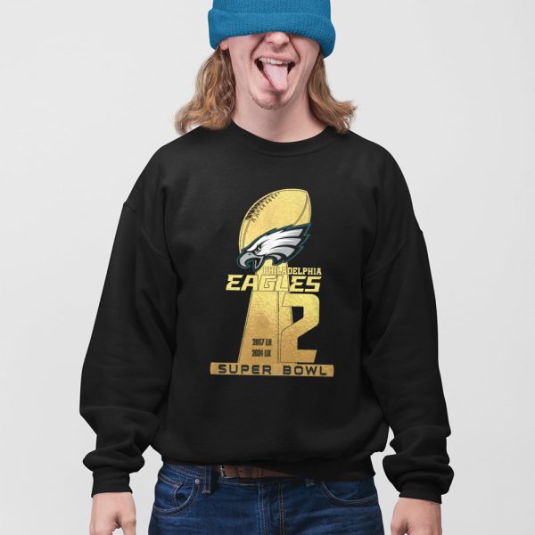 Eagles 2 Super Bowl Shirt