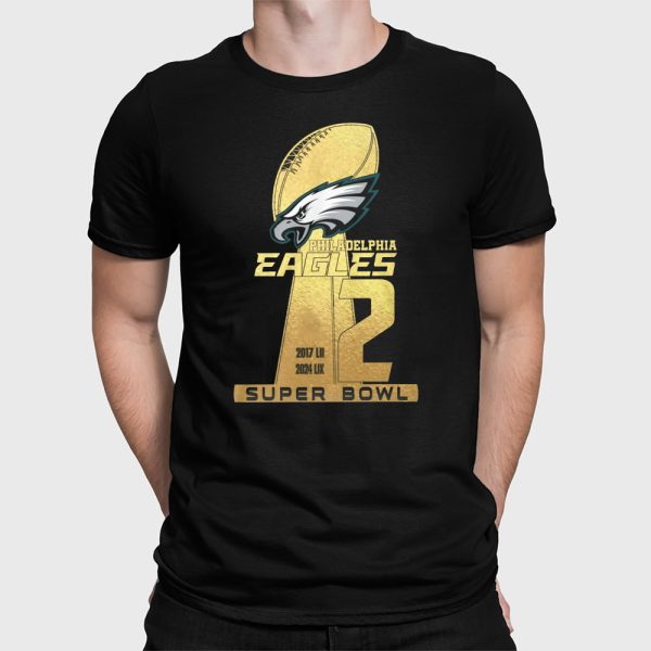 Eagles 2 Super Bowl Shirt