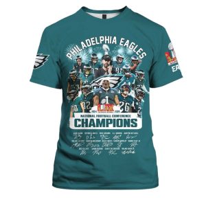 Eagles 2024 2025 Super Bowl LIX Champions Shirt 2