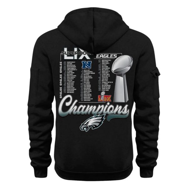 Eagles 2024 Super Bowl LIX Champions New Hoodie