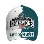 Eagles 2025 Super Bowl LIX Champions Let's Hunt Classic Hat