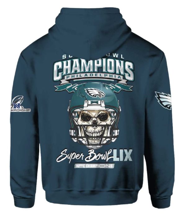 Eagles 2025 Super Bowl LIX NFC Champions Hoodie