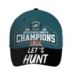 Eagles 24 25 Super Bowl LIX Champions Let's Hunt Cap