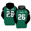 Eagles 26 Barkley Football Hoodie