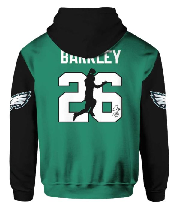 Eagles 26 Barkley Football Hoodie