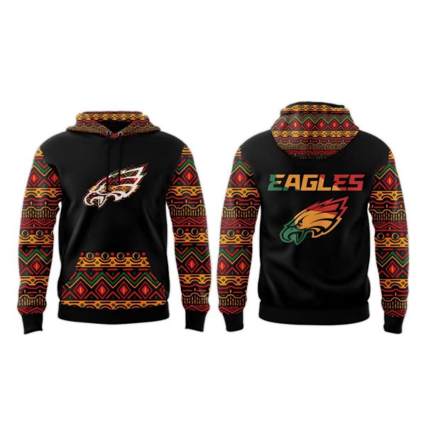 Eagles Black History Month Hoodie 2025