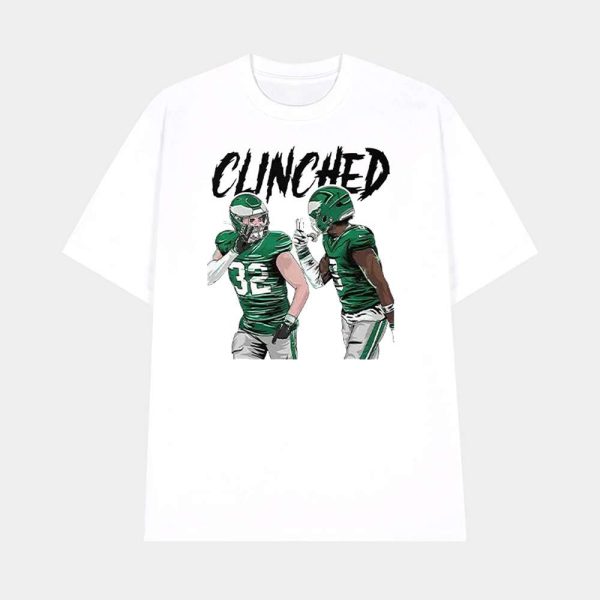 Eagles Clinched Reed Blankenship Ft CJ Gardner-Johnson Shirt