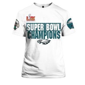 Eagles Football Champions Super Bowl 2025 Shirt 2