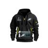 Eagles Football Champions Super Bowl LIX Quarter Zip Hoodie