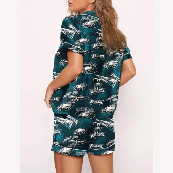 Eagles Football Pajama Set