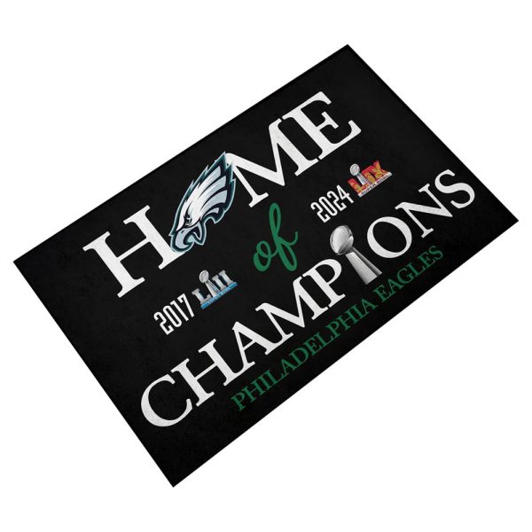 Eagles Home Super Bowl 2017 Of 2024 Champions Doormat