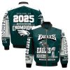 Eagles Kingdom Super Bowl 2025 Champions Bomber Jacket