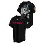 Eagles Love Hurts Super Bowl LIX MVP Baseball Jersey