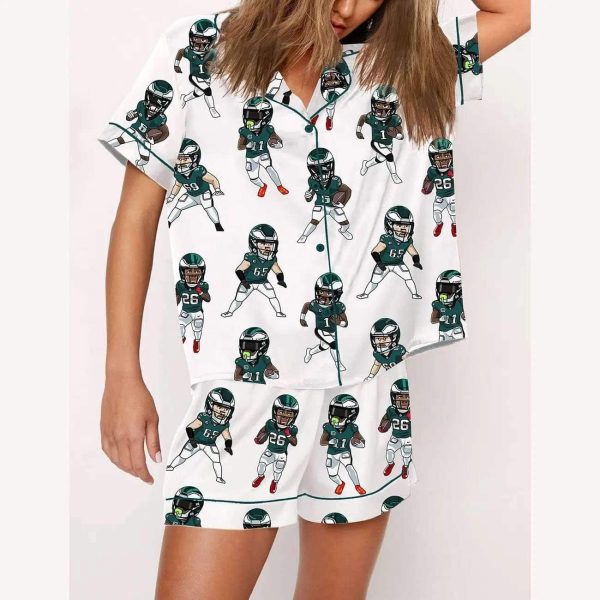 Eagles Player Pajama Set