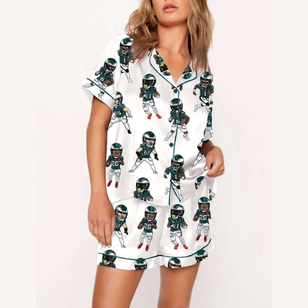 Eagles Player Pajama Set