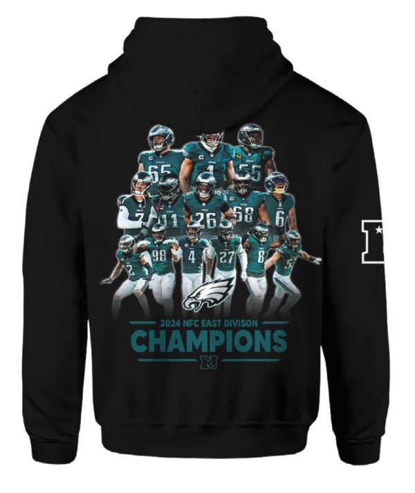 Eagles Ready To Roll East Division Champions 2024 Hoodie