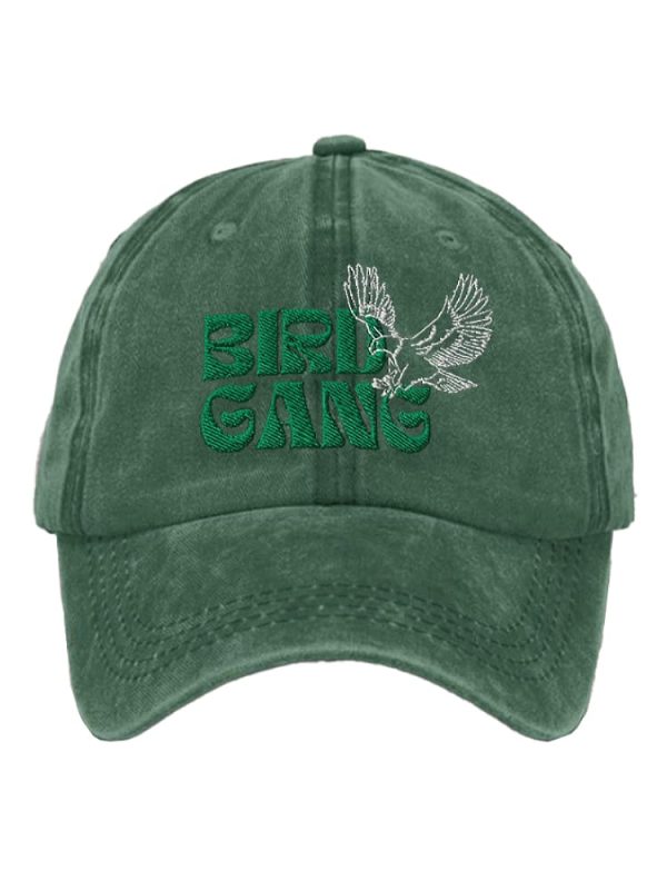 Eagles Retro Bird Gang Print Baseball Cap