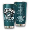 Eagles Super Bowl LIX Champions 3D Tumbler