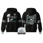 Eagles Super Bowl LIX Champions Fly Eagles Fly Hoodie Cap