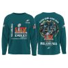 Eagles Super Bowl LIX Game 2025 LIX Bound 3D Sweatshirt