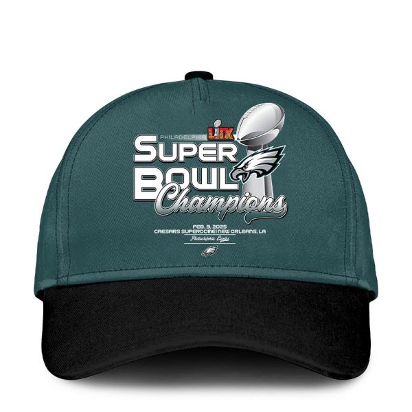 Eagles Super Bowl LIX New Orleans Champions Cap