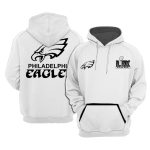 Eagles Super Bowl LIX Opening Night Tech White Hoodie