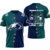 Eagles x Nittany Lions Football 3D Shirt