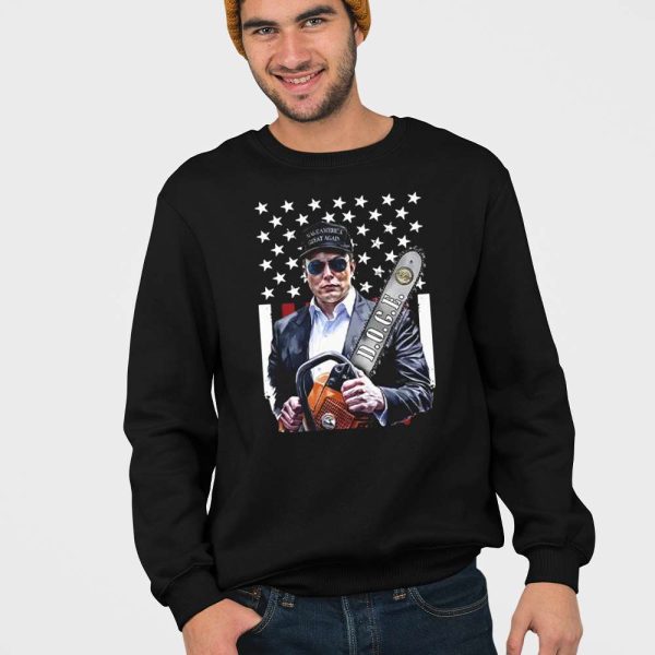 Elon Musk Chainsaw DOGE Shirt