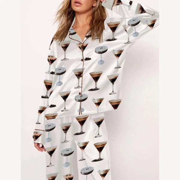 Espresso Martini Cocktail Pajama Set