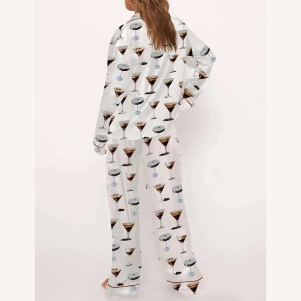 Espresso Martini Cocktail Pajama Set