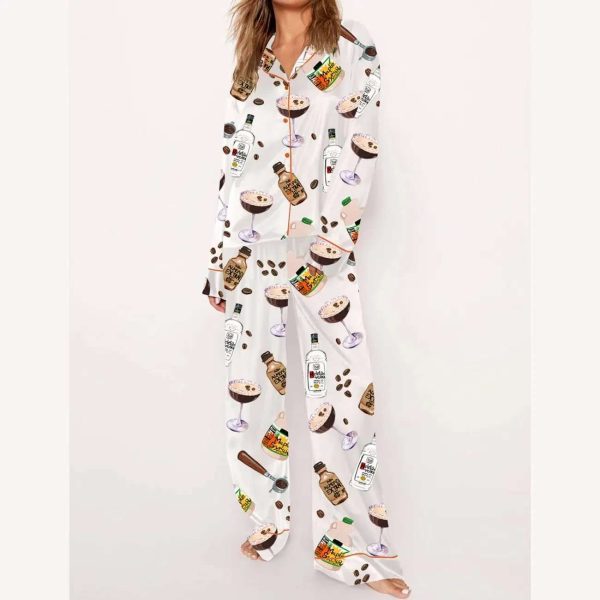 Espresso Martini Wine Pajama Set