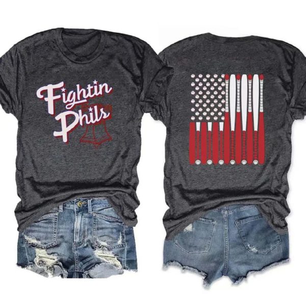 Fightin Phillies 2-Sided Tee