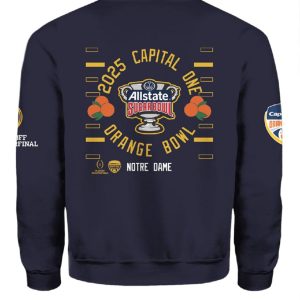 Fighting Irish Champions Sugar And Orange Bowl 2025 Sweatshirt 3