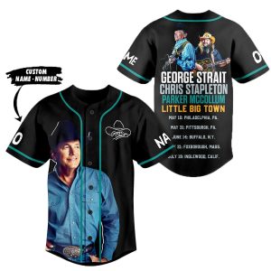 George Strait Chris Stapleton Parker Mccollum Little Big Town Baseball Jersey