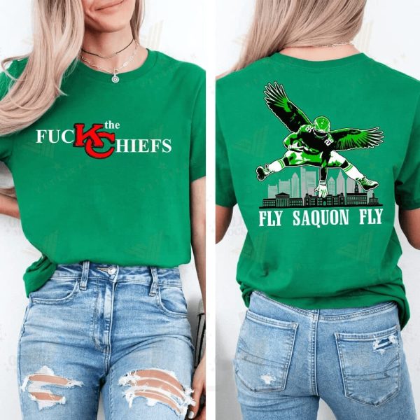 Fuck The Chiefs Fly Saquon Fly Shirt