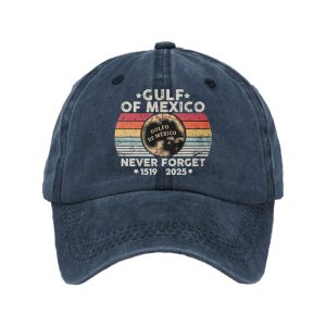Unisex Forever Gulf of Mexico 1519 2025 Print Baseball Cap