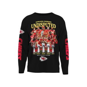 Chiefs Super Bowl Champions Undisputed Back To Back To Back Long Sleeve2