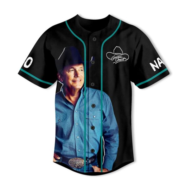 George Strait Chris Stapleton Parker Mccollum Little Big Town Baseball Jersey