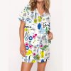 Greece Travel Satin Pajama Set