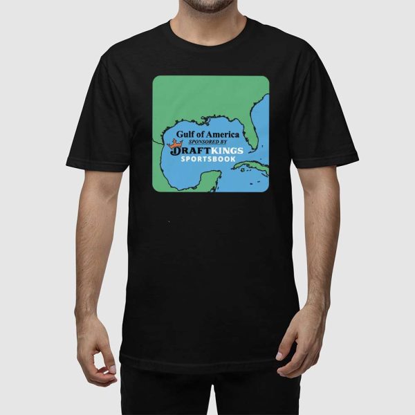 Gulf Of America Sponsored By Draft Kings Shirt