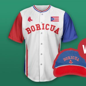 Red Sox Puerto Rican Celebration Jersey 2025 Giveaway 2