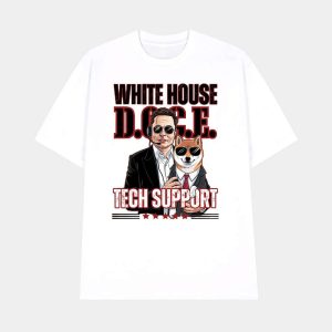 Elon Musk White House Doge Tech Support Shirt 1