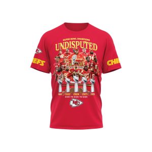 Chiefs Super Bowl Champions Undisputed 2025 Shirt