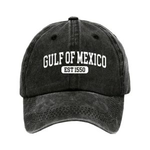 Gulf Of Mexico Printed Casual Baseball Cap