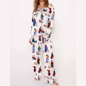 The Dog Walker Pajama Set1