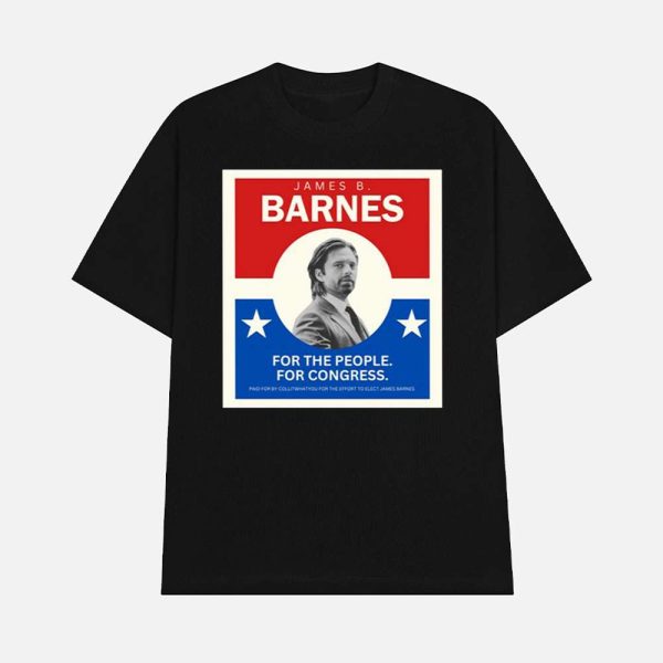 James B Barnes For The People For Congress Shirt